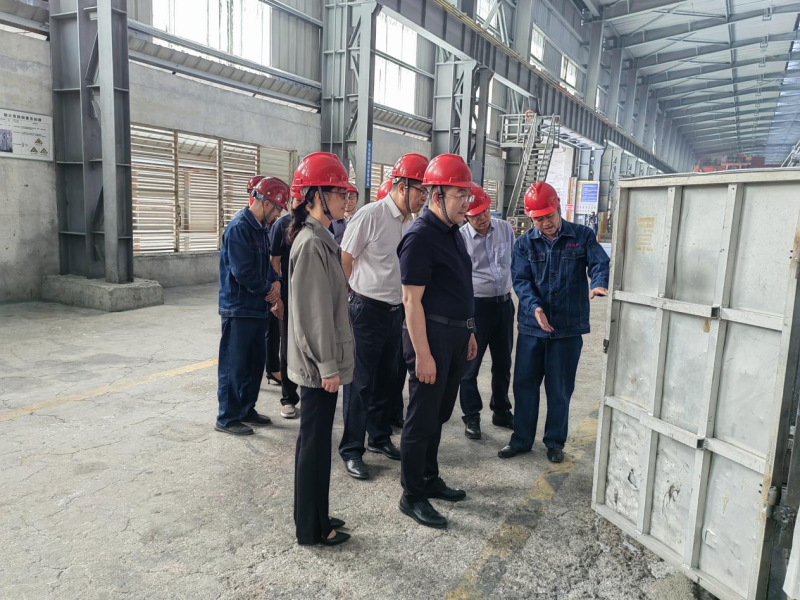省國(guó)資委黨委書(shū)記、主任姜軍蒞臨物產(chǎn)工投公司調(diào)研