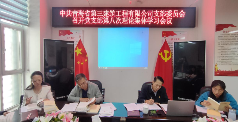 三建公司黨支部召開(kāi)第八次理論集體學(xué)習(xí)會(huì) ----集團(tuán)黨委委員、紀(jì)委書記講主題教育專題黨課