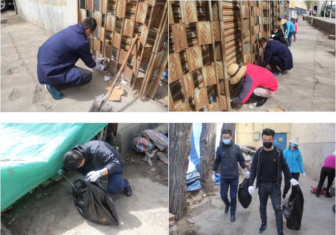 中共青海省第三建筑工程有限公司支部委員會開展&ldquo;黨旗領(lǐng)航，愛衛(wèi)同行&rdquo;主題黨日活動